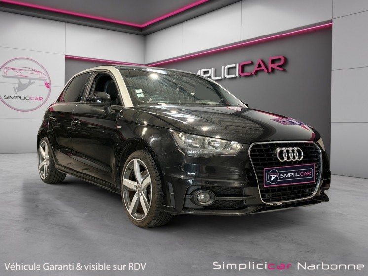 Audi a1 sportback 1.4 tfsi 185 s line s tronic toit ouvrant keyless garantie 12 mois occasion simplicicar narbonne...