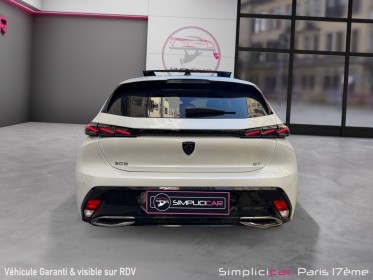 Peugeot 308 puretech 130ch ss eat8 gt / toit ouvrant panoramique / camera 360 / sieges electriques a memoire occasion paris...