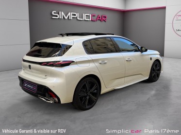 Peugeot 308 puretech 130ch ss eat8 gt / toit ouvrant panoramique / camera 360 / sieges electriques a memoire occasion paris...
