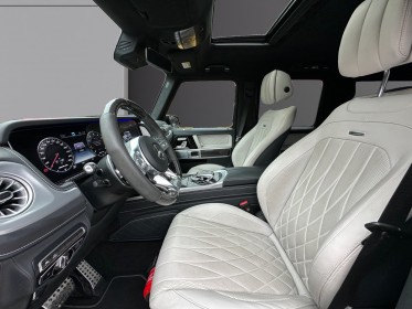 Mercedes classe g g 63 amg - toit ouvrant - carplay - g manufactur - burmester - pack carbon intérieur - pack black ii...