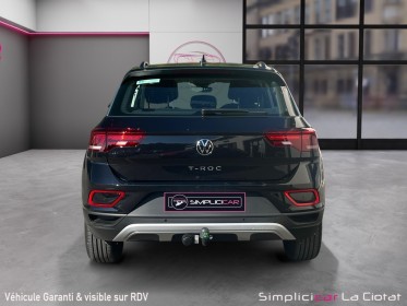 Volkswagen t-roc 1.5 tsi evo 150 start/stop dsg7 life garantie constructeur entretien vw occasion simplicicar la ciotat...
