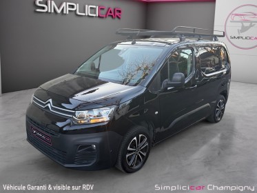 Citroen berlingo taille xl bluehdi 130 eat8 shine / camera / jantes / carplay / prix ht occasion champigny-sur-marne (94)...