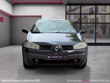 Renault megane ii cc cc 1.6 16v confort authentique cabriolet occasion montreuil (porte de vincennes)(75) simplicicar...