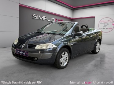 Renault megane ii cc cc 1.6 16v confort authentique cabriolet occasion montreuil (porte de vincennes)(75) simplicicar...