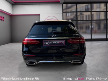 Mercedes classe e break 300 de eqpower 9g-tronic amg line occasion paris 17ème (75)(porte maillot) simplicicar simplicibike...
