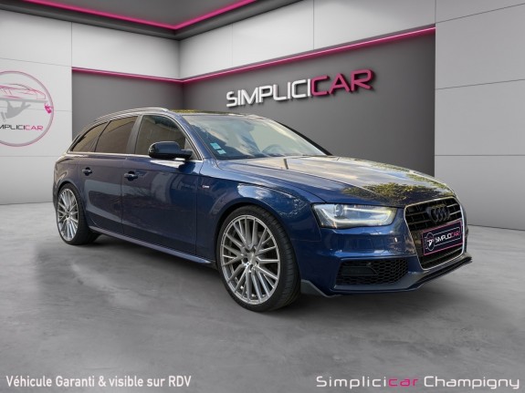 Audi a4 avant 2.0 tdi 150 clean diesel s line / sline occasion champigny-sur-marne (94) simplicicar simplicibike france