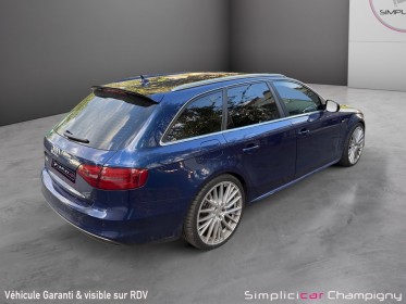 Audi a4 avant 2.0 tdi 150 clean diesel s line / sline occasion champigny-sur-marne (94) simplicicar simplicibike france