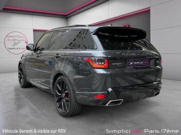 Land rover  range rover sport  p400e 2.0 16v 404 hybrid 300 cv hse dinamyc occasion paris 17ème (75)(porte maillot)...