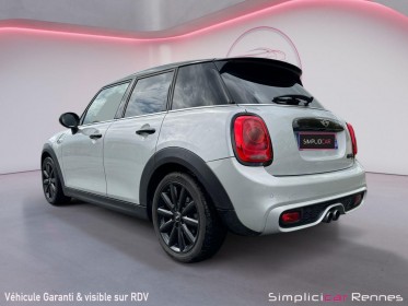 Mini hatch 5 portes cooper s 192 ch bva6 finition red hot chili occasion simplicicar rennes simplicicar simplicibike france