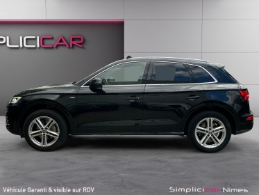 Audi q5 2.0 tdi 190 s tronic 7 quattro s line - sièges chauffants à mémoire - caméra 360 - toit ouvrant - garantie 12...