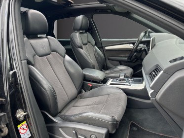 Audi q5 2.0 tdi 190 s tronic 7 quattro s line - sièges chauffants à mémoire - caméra 360 - toit ouvrant - garantie 12...