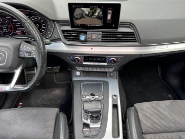 Audi q5 2.0 tdi 190 s tronic 7 quattro s line - sièges chauffants à mémoire - caméra 360 - toit ouvrant - garantie 12...