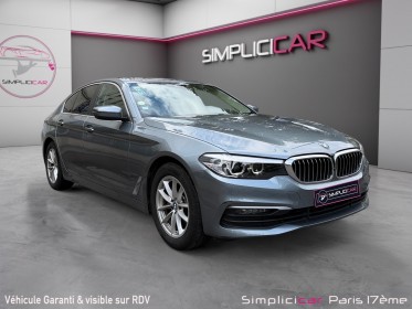 Bmw serie 5 g30 518d 150 ch bva8 business design/entretien bmw/apple carplay/garantie 12 mois occasion paris 17ème...