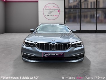 Bmw serie 5 g30 518d 150 ch bva8 business design/entretien bmw/apple carplay/garantie 12 mois occasion paris 17ème...