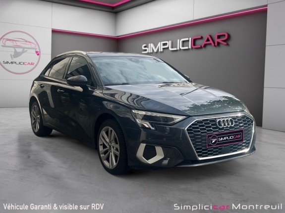 Audi a3 sportback 40 tfsie 204 s tronic 6 design luxe, apple carplay, sieges chauffants, electrique, occasion montreuil...