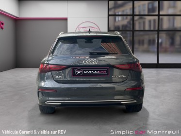 Audi a3 sportback 40 tfsie 204 s tronic 6 design luxe, apple carplay, sieges chauffants, electrique, occasion montreuil...
