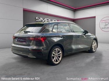 Audi a3 sportback 40 tfsie 204 s tronic 6 design luxe, apple carplay, sieges chauffants, electrique, occasion montreuil...