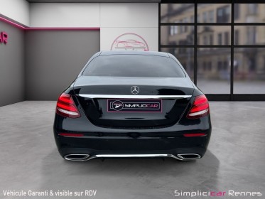 Mercedes classe e 220 d 9g-tronic sportline occasion simplicicar rennes simplicicar simplicibike france