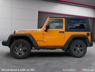 Jeep wrangler 2.8 crd 200 mountain hartop avec bache mousse protection sur les arceaux garantie 12 mois occasion simplicicar...
