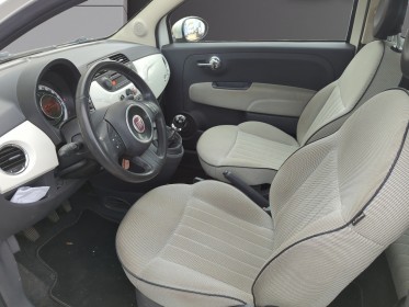 Fiat 500 1.2 8v 69 ch lounge occasion simplicicar frejus  simplicicar simplicibike france