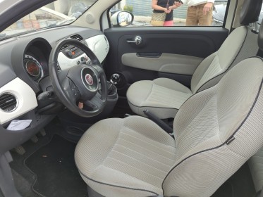 Fiat 500 1.2 8v 69 ch lounge occasion simplicicar frejus  simplicicar simplicibike france