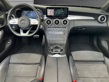 Mercedes classe c cabriolet 200 d 9g-tronic amg-line - siège cuir alcantara electrique chauffant - carplay - garantie...