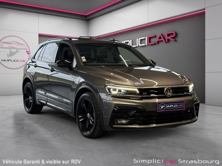 Volkswagen tiguan 2.0 tdi 150 dsg7 black r-line toit ouvrant - camera - keyless go - attelage - pack assist route - carplay...