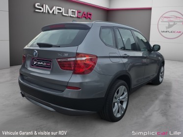 Bmw x3 f25 xdrive30d 258ch exclusive steptronic a //suivi bmw// garantie 12 mois// occasion simplicicar lille  simplicicar...
