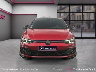 Volkswagen golf 1.4 hybrid rechargeable 245 dsg6 gte toit ouvrant carplay garantie 12 mois occasion simplicicar toulouse sud...