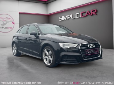 Audi a3 sportback 1.6 tdi 116 s tronic 7 s line extérieur  design intérieur occasion simplicicar velay simplicicar...