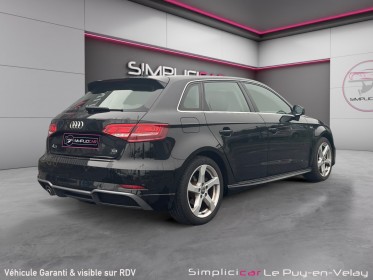 Audi a3 sportback 1.6 tdi 116 s tronic 7 s line extérieur  design intérieur occasion simplicicar velay simplicicar...