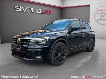 Volkswagen tiguan 2.0 tdi 150 dsg7 black r-line, black edition, apple carplay, toit ouvrant/panoramique, siège chauffant,......