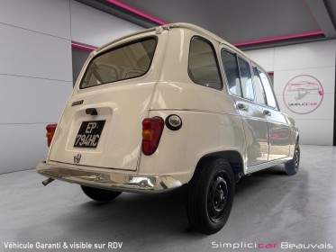 Renault 4 r4 gtl clan superbe etat occasion parc voitures beauvais simplicicar simplicibike france