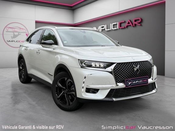 Ds ds7 crossback puretech 1,6 180 eat8 grand chic rivoli suivi ds / etat neuf occasion simplicicar vaucresson simplicicar...