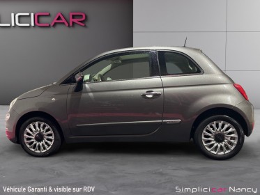 Fiat 500 my17 1.2 69ch eco pack finition lounge origine france garantie 12 mois occasion simplicicar nancy simplicicar...