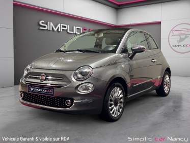 Fiat 500 my17 1.2 69ch eco pack finition lounge origine france garantie 12 mois occasion simplicicar nancy simplicicar...
