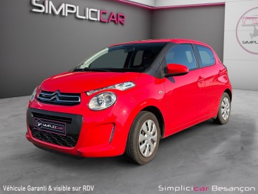 Citroen c1 c1 vti 72 ss feel occasion simplicicar besanÇon simplicicar simplicibike france