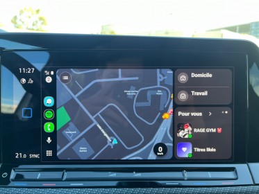 Volkswagen golf viii r-line 150 1.5 tsi-16v turbo hybrid caméra de recul apple carplay chargeur induction rétroviseur......