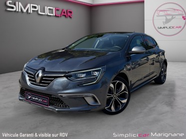 Renault megane iv berline tce 130 gt line apple carplay garantie 12 mois occasion simplicicar marignane  simplicicar...