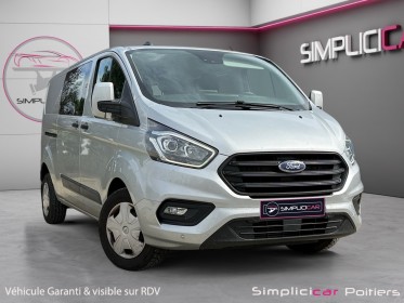 Ford transit custom fourgon 340 l2h2 2.0 ecoblue 170 bva trend business attelage carplay garantie 12 mois occasion...