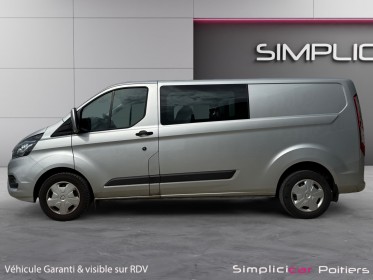 Ford transit custom fourgon 340 l2h2 2.0 ecoblue 170 bva trend business attelage carplay garantie 12 mois occasion...