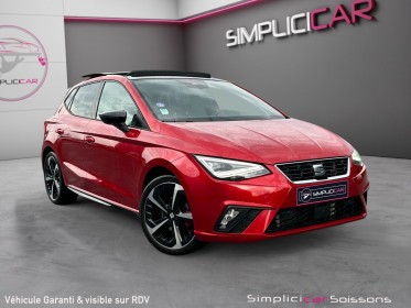 Seat ibiza 1.0 ecotsi 110 ch s/s dsg7 fr - suivi/toit ouvrant/sono beats/caméra - garantie 12 mois occasion simplicicar...