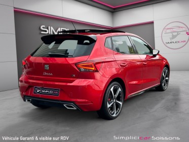 Seat ibiza 1.0 ecotsi 110 ch s/s dsg7 fr - suivi/toit ouvrant/sono beats/caméra - garantie 12 mois occasion simplicicar...