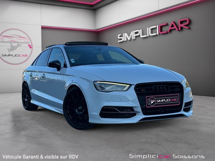 Audi s3 berline 2.0 tfsi 300 quattro s-tronic 6 - bo/cuir/to/jantes bbs/radar av ar - garantie 12 mois occasion simplicicar...