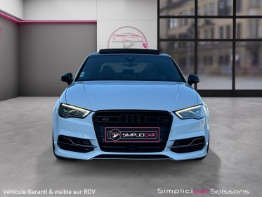 Audi s3 berline 2.0 tfsi 300 quattro s-tronic 6 - bo/cuir/to/jantes bbs/radar av ar - garantie 12 mois occasion simplicicar...