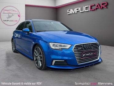 Audi a3 sportback 40 e-tron 204 s tronic 6 design luxe occasion simplicicar rennes simplicicar simplicibike france