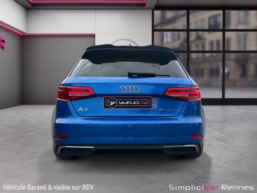 Audi a3 sportback 40 e-tron 204 s tronic 6 design luxe occasion simplicicar rennes simplicicar simplicibike france