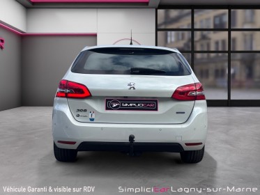 Peugeot 308 2.0 bluehdi 150ch ss bvm6 allure - caméra de recul - radars av/ar - attelage occasion simplicicar lagny ...