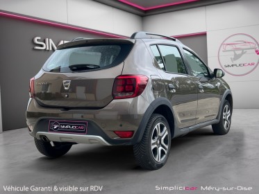 Dacia sandero tce 90 e6c stepway camera de recul garantie 12 mois occasion simplicicar mery-sur-oise simplicicar simplicibike...