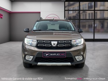 Dacia sandero tce 90 e6c stepway camera de recul garantie 12 mois occasion simplicicar mery-sur-oise simplicicar simplicibike...